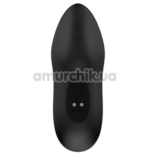 Стимулятор простати з ротацією і вакуумною стимуляцією Nexus Revo Air, чорний