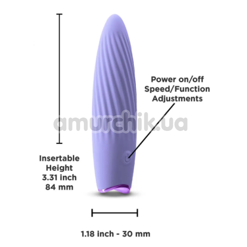 Клиторальный вибратор Revel Kismet, фиолетовый
