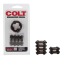 Набір ерекційних кілець Colt Enhancer Rings, чорний - Фото №5