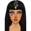 Прикраса для обличчя Leg Avenue Cleopatra Rhinestone Stick-On Jewels, мультикольорова - Фото №2