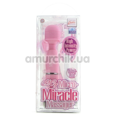 Кліторальний вібратор My Micro Miracle Massager рожевий