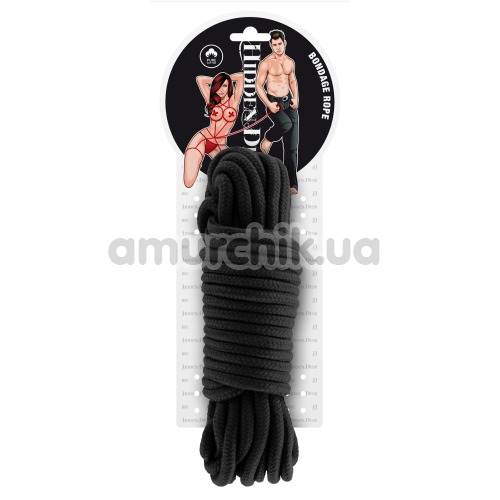 Мотузка Hidden Desire Bondage Rope 10, чорний
