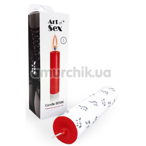 Свеча Art of Sex M, красная