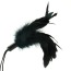 Перышко для ласк Pleasure Feather Body Tickler, черное - Фото №2