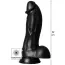 Вибратор Hidden Desire Extreme Monster Cocks Dinosaur Vibrating Dildo, черный - Фото №7