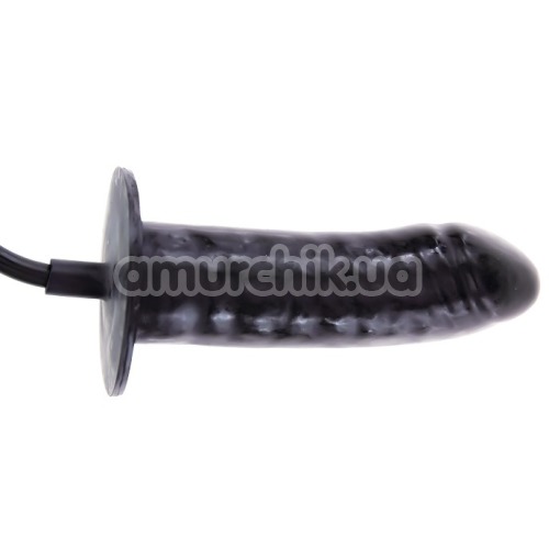Анальный расширитель с вибрацией Bigger Joy Inflatable Penis, черный