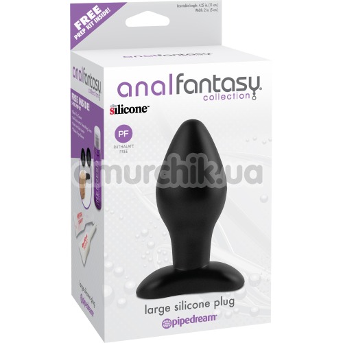 Анальная пробка Anal Fantasy Collection Large Silicone Plug