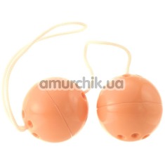 Вагинальные шарики Minx Orgasmus Love Balls, телесные - Фото №1