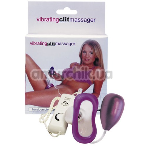 Стимулятор клитора Clit Massager, фиолетовый