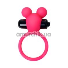Віброкільце A-Toys Cock Ring 768018-9, рожеве - Фото №1