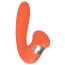 Симулятор орального секса для женщин с вибрацией Kissen Kraken, оранжевый - Фото №1