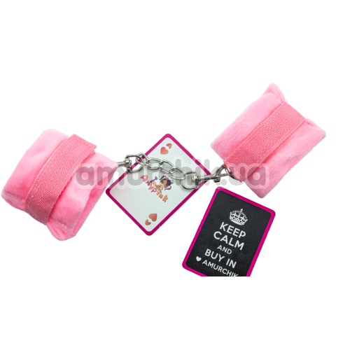Наручники GYQ PL-SM210805, розовые