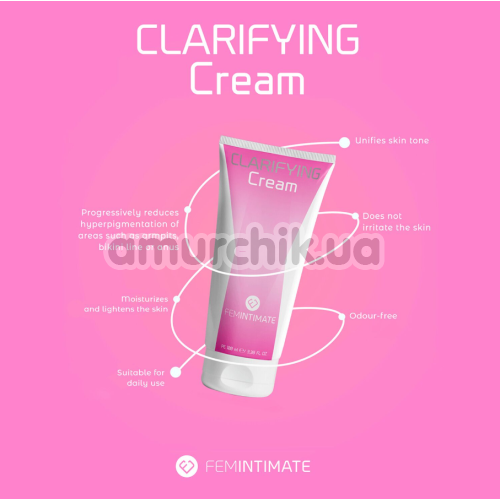 Освітлюючий крем для шкіри Femintimate Clarifying Cream, 100 мл