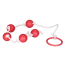 Анальні кульки Small Anal Beads, червоні - Фото №2