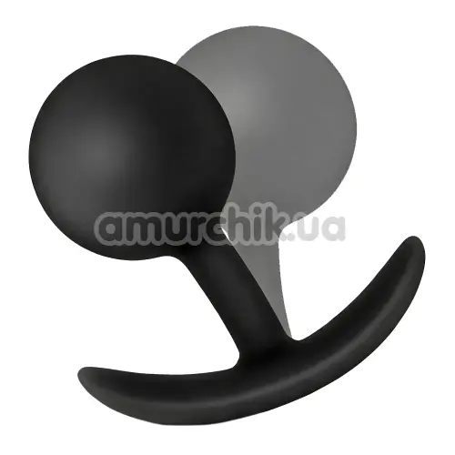 Анальная пробка Alume Weighted Silicone Butt Plug M, черная