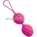 Вагінальні кульки Mai Attraction Pleasure Toys N46, рожеві - Фото №1