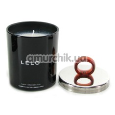 Мерехтлива свічка для масажу Lelo - ваніль і шоколадний крем-лікер - Фото №1