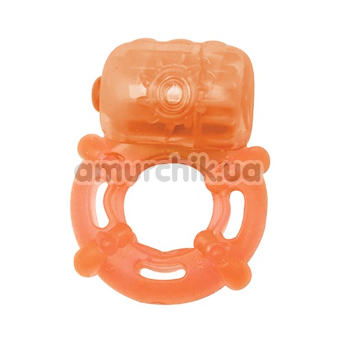 Виброкольцо Climax Juicy Rings, оранжевое - Фото №1