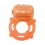 Виброкольцо Climax Juicy Rings, оранжевое - Фото №0