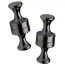 Магнітні затискачі для сосків Master Series Power Pins Magnetic Clamps, чорні - Фото №1