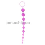 Анальные бусы Thai Toy Beads фиолетовые - Фото №1