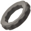 Эрекционное кольцо для члена Alpha Liquid Silicone Erect Ring, серое - Фото №2