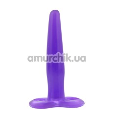Анальная пробка Butt Hungry Silicon Anal Tool, фиолетовая - Фото №1