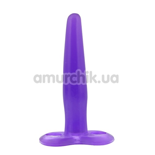 Анальная пробка Butt Hungry Silicon Anal Tool, фиолетовая - Фото №1