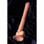 Фалоімітатор Real Stick Nude 13.6, тілесний - Фото №10
