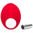 Виброкольцо Caliber Cock Ring, красное - Фото №2