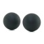 Вагинальные шарики Black Rose Blooming Ben Wa Balls, черные - Фото №2
