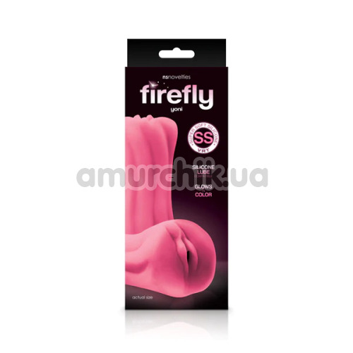 Искусственная вагина Firefly Yoni, розовая