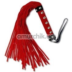 Плеть красная с заклёпками SD-06 - Фото №1