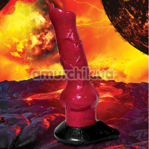 Фаллоимитатор Creature Cocks Hell-Hound, красный