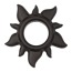 Эрекционное кольцо XaXaXoom PlaySun Ring, черное - Фото №1