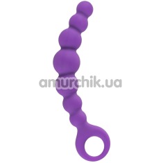 Анальная цепочка Alive Bubble Chain, фиолетовая - Фото №1