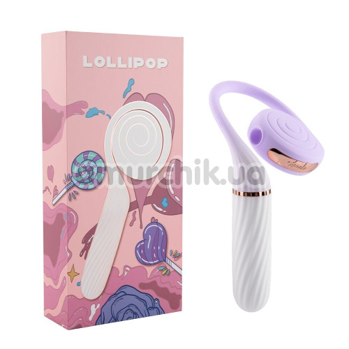 Симулятор орального сексу для жінок з пульсацією Otouch Lollipop, фіолетовий