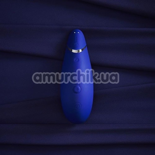 Симулятор орального сексу для жінок Womanizer Premium, синій