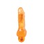 Вибратор Jelly Joy 20845, 17.5 см оранжевый - Фото №2