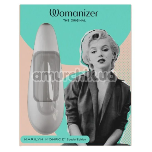 Симулятор орального секса для женщин Womanizer The Original Marilyn Monroe, бирюзовый