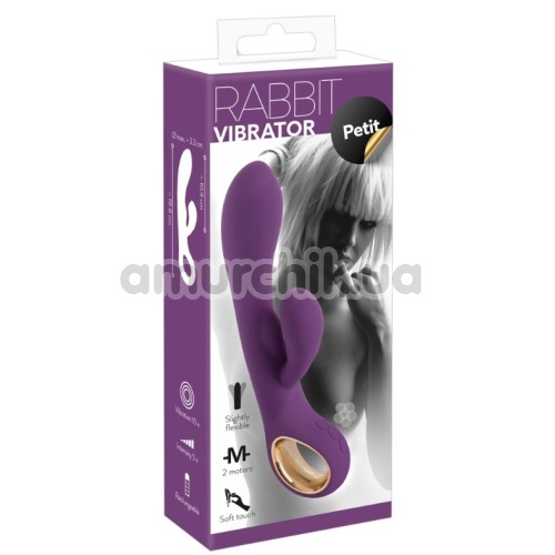 Вібратор Rabbit Vibrator Petit, фіолетовий