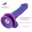 Вібратор-насадка Hismith Vibrating Silicone Dildo 8.38, фіолетовий - Фото №3