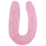 Двокінцевий фалоімітатор Hi-Rubber Born To Create Pleasure 14 Inch, рожевий - Фото №1