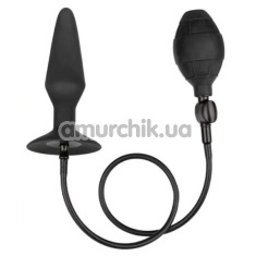 Анальный расширитель Silicone Inflatable Plug L, черный - Фото №1