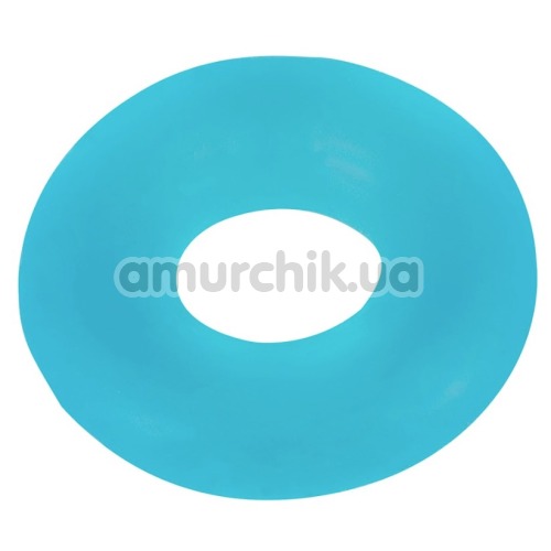Эрекционное кольцо Stretchy Cock Ring, голубое