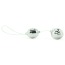 Вагінальні кульки ViBalls Duo, срібні - Фото №2