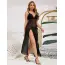 Пеньюар Star Night Maxi Night Dress, чорний - Фото №17