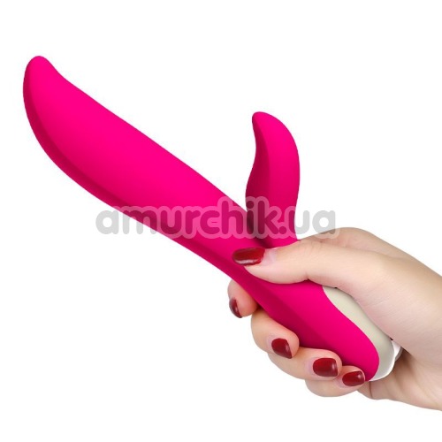Вібратор з підігрівом Leten Tongue Wave Vibrator, рожевий