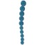 Анальне намисто Jumbo Jelly Thai Beads блакитне