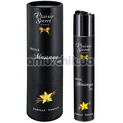 Масажна олія Plaisir Secret Paris Huile Massage Oil Vanilla - ваніль, 59 мл